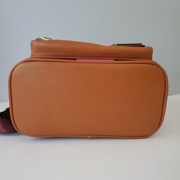 Loungefly Disney Rescuers Down Under Canyon Brown Zip Around Mini Backpack - Picture 10 of 13